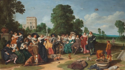 The Fête Champêtre, 1627. Artist: Hals, Dirck (1591-1656)