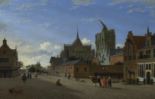 A View in Cologne, c. 1660. Artist: Heyden, Jan, van der (1637-1712)