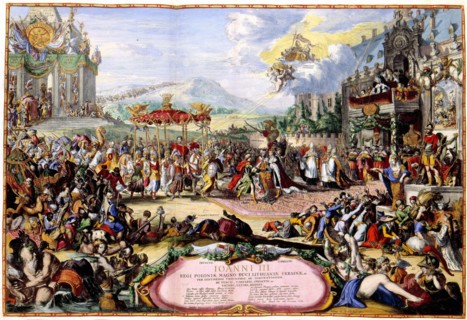 Allegory of King John III Sobieski, 1675. Artist: Hooghe, Romeyn de (1645-1708)