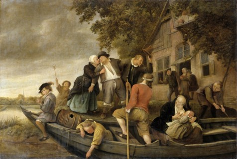 The Merry Homecoming, 1679. Artist: Steen, Jan Havicksz (1626-1679)
