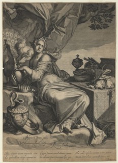 Allegory of the Vanity and Transitory Nature of Worldly Possessions, 1608. Artist: Swanenburgh, Willem van (1582-1616)