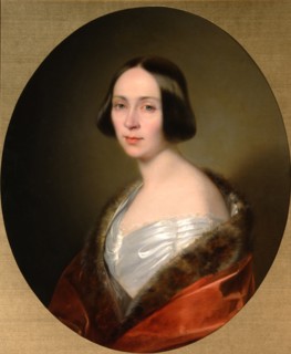 Portrait of Countess Luise Trofimovna Golitsyna (1810-1887), née Baranova, Early 1840s. Artist: Kozina, Sándor (1808-1873)