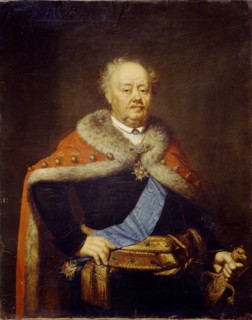 Portrait of Count Franciszek Ksawery Branicki (1730-1819), 1818. Artist: Rombauer, Janos (1782-1849)