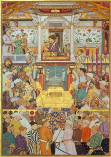 Shah-Jahan. (From: Padshahnama, or Chronicle of the King of the World), Between 1640 and 1650. Artist: Bichitr (?-ca 1660)