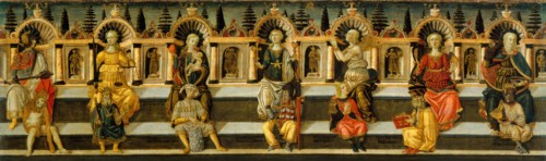The Seven Virtues, c. 1467-1469. Artist: Guidi (called Scheggia), Antonfrancesco (1441-1476)