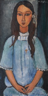 Alice, c. 1918. Artist: Modigliani, Amedeo (1884-1920)