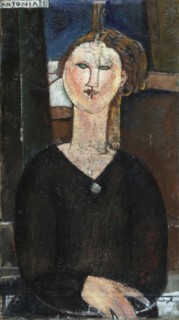 Antonia, c. 1915. Artist: Modigliani, Amedeo (1884-1920)