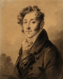 Portrait of Konstantin Yakovlevich Bulgakov (1782-1835), 1800s. Artist: Molinari, Alexander (1772-1831)