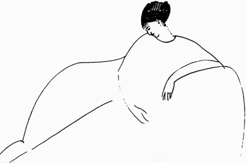 Anna Akhmatova, 1911. Artist: Modigliani, Amedeo (1884-1920)