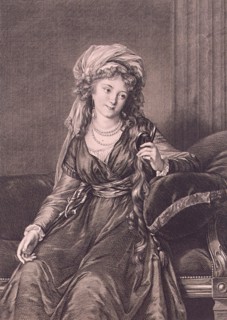 Portrait of Countess Yekaterina Skavronskaya, née von Engelhardt (1761-1829), 1791. Artist: Morghen, Guglielmo (1758-1833)
