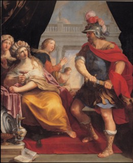 Ulysses and Circe, c. 1650-1660. Artist: Sirani, Giovanni Andrea (1610-1670)