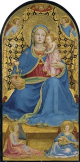 The Virgin of Humility (Madonna dell' Umilitá), c. 1433-1434. Artist: Angelico, Fra Giovanni, da Fiesole (ca. 1400-1455)