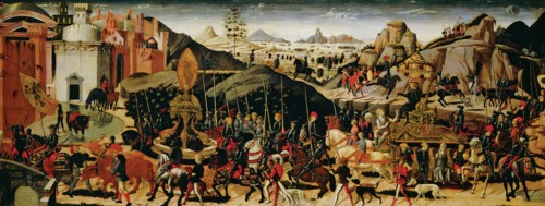 The Triumph of Camillus, ca 1470-1475. Artist: Biagio d'Antonio, (Tucci) (1446-1516)