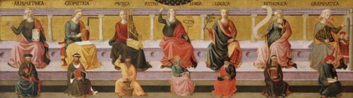 The Seven Liberal Arts, c. 1450. Artist: Pesellino, Francesco di Stefano (1422-1457)