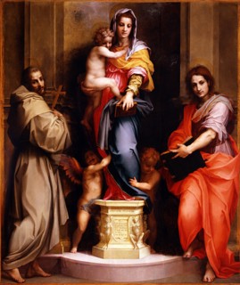 Madonna of the Harpies (Madonna delle Arpie), 1517. Artist: Andrea del Sarto (1486-1531)