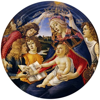 Madonna of the Magnificat, 1483. Artist: Botticelli, Sandro (1445-1510)