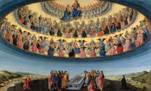 The Assumption of the Virgin, ca 1475. Artist: Botticini, Francesco (1446-1497)