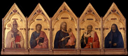 Badia Polyptych, ca 1301-1302. Artist: Giotto di Bondone (1266-1377)