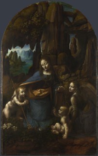 The Virgin of the Rocks, Between 1492 and 1508. Artist: Leonardo da Vinci (1452-1519)