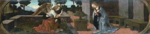 The Annunciation, 1478. Artist: Leonardo da Vinci (1452-1519)