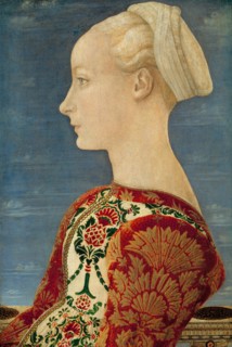 Profile Portrait of a Young Lady, 1465. Artist: Pollaiuolo, Antonio (ca 1431-1498)