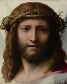 Head of Christ, 1525-1528. Artist: Correggio (1489-1534)