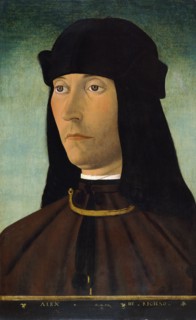 Portrait of Alessandro de Richao, after 1491. Artist: Mazzola, Filippo (1460-1505)