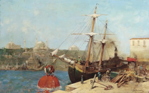The Golden Horn, 1876. Artist: Pasini, Alberto (1826-1899)