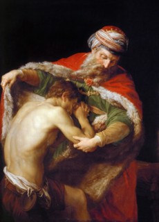 Return of the Prodigal Son, 1773. Artist: Batoni, Pompeo Girolamo (1708-1787)
