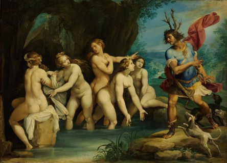 Diana and Actaeon, ca 1604. Artist: Cesari, Giuseppe (1568-1640)