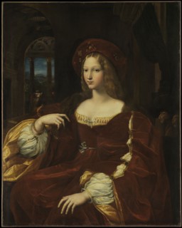 Portrait de Dona Isabel de Requesens, vice-reine de Naples (1500-1577), ca 1518. Artist: Raphael (1483-1520)