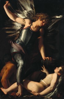 The Divine Eros Defeats the Earthly Eros, ca 1602. Artist: Baglione, Giovanni (1566-1643)