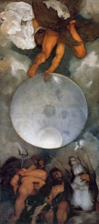 Jupiter, Neptune and Pluto, ca. 1597. Artist: Caravaggio, Michelangelo (1571-1610)