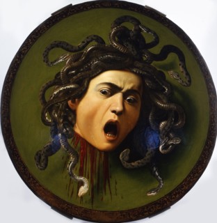 Medusa, 1596-1598. Artist: Caravaggio, Michelangelo (1571-1610)
