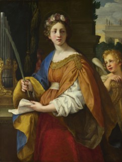 Saint Cecilia, 1620-1625. Artist: Cortona, Pietro da (1596-1669)