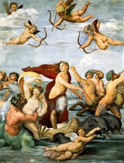 Triumph of Galatea, c. 1512. Artist: Raphael (1483-1520)