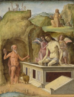 The Dead Christ, c. 1490. Artist: De' Roberti, Ercole (c. 1450-1496)