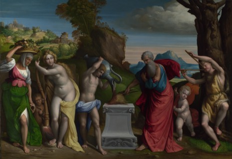 A Pagan Sacrifice, 1526. Artist: Garofalo, Benvenuto Tisi da (1481-1559)