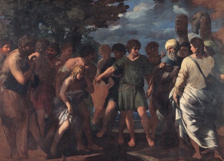 Joseph sold by his brothers, 1636-1641. Artist: Bottala, Giovanni Maria (1613-1644)