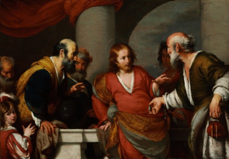 Der Zinsgroschen, 1630s. Artist: Strozzi, Bernardo (1581-1644)