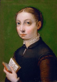 Self-Portrait, 1554. Artist: Anguissola, Sofonisba (ca. 1532-1625)