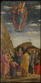 The Ascension (Trittico degli uffizi (Uffizi Tryptich), left panel), ca 1463-1464. Artist: Mantegna, Andrea (1431-1506)