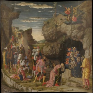 Epiphany (Trittico degli uffizi (Uffizi Tryptich), central panel), ca 1463-1464. Artist: Mantegna, Andrea (1431-1506)