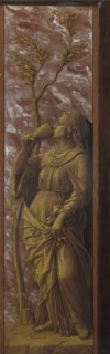 A Woman Drinking, c. 1500. Artist: Mantegna, Andrea (1431-1506)