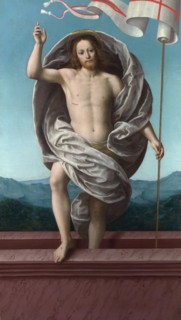 Christ rising from the Tomb, c.1540. Artist: Ferrari, Gaudenzio (ca 1477-1546)