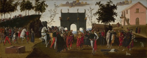 The Story of Griselda. Part I: Marriage, c.1490-1495. Artist: Master of the Story of Griselda (active End of 15th cen.)