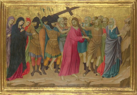 The Way to Calvary (From the Basilica of Santa Croce, Florence), c. 1324-1325. Artist: Ugolino di Nerio (ca 1280-1349)