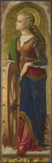Saint Catherine of Alexandria, 1476. Artist: Crivelli, Carlo (c. 1435-c. 1495)