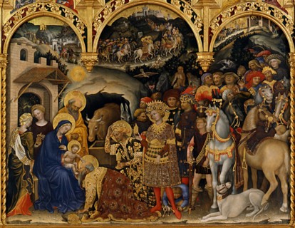 The Adoration of the Magi, 1423. Artist: Gentile da Fabriano (ca 1370-1427)