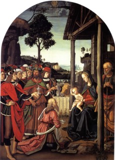 The Adoration of the Magi, ca. 1470-1480. Artist: Perugino (ca. 1450-1523)
